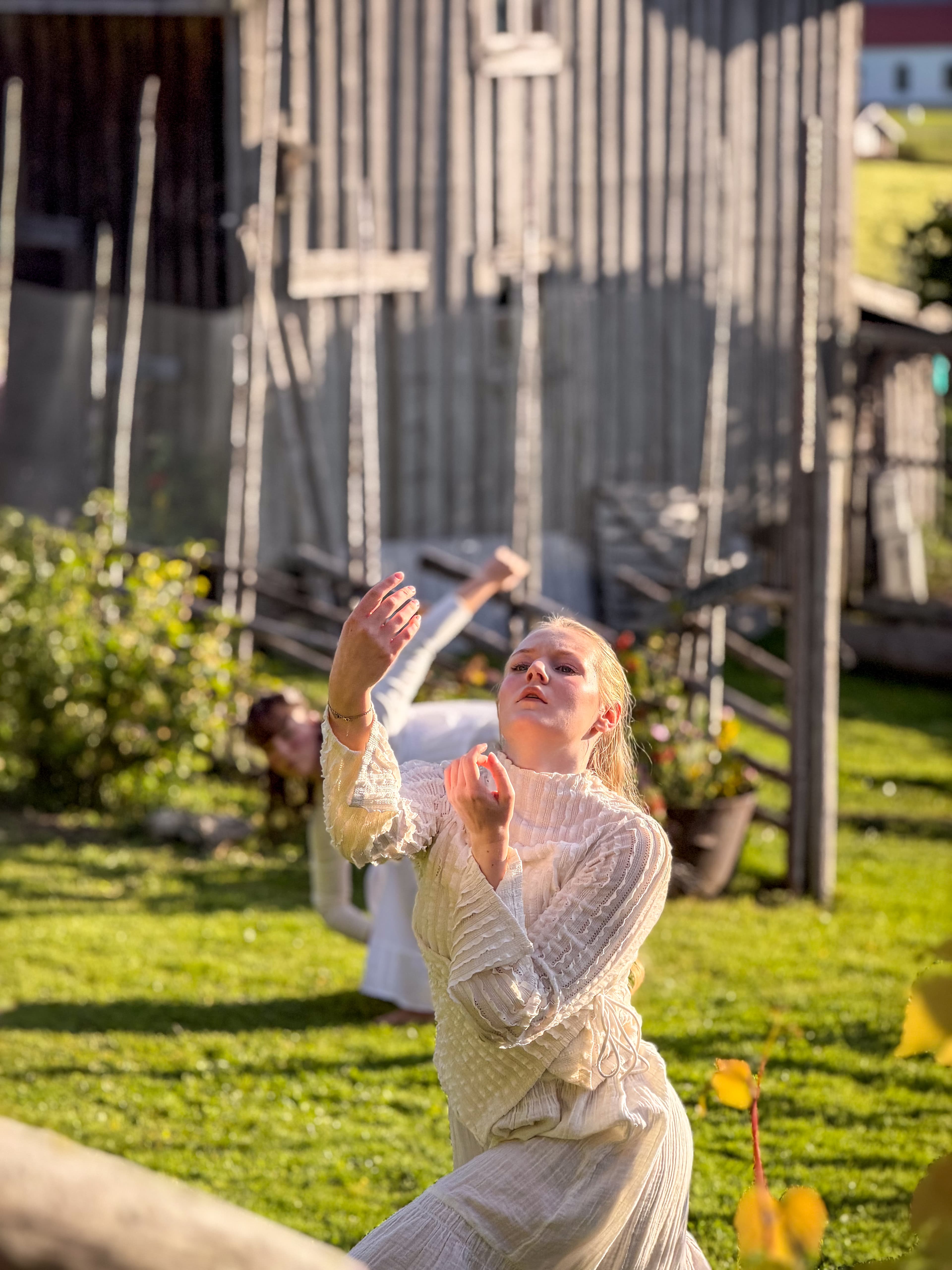 Dansen under kulturprogrammet före måltiden